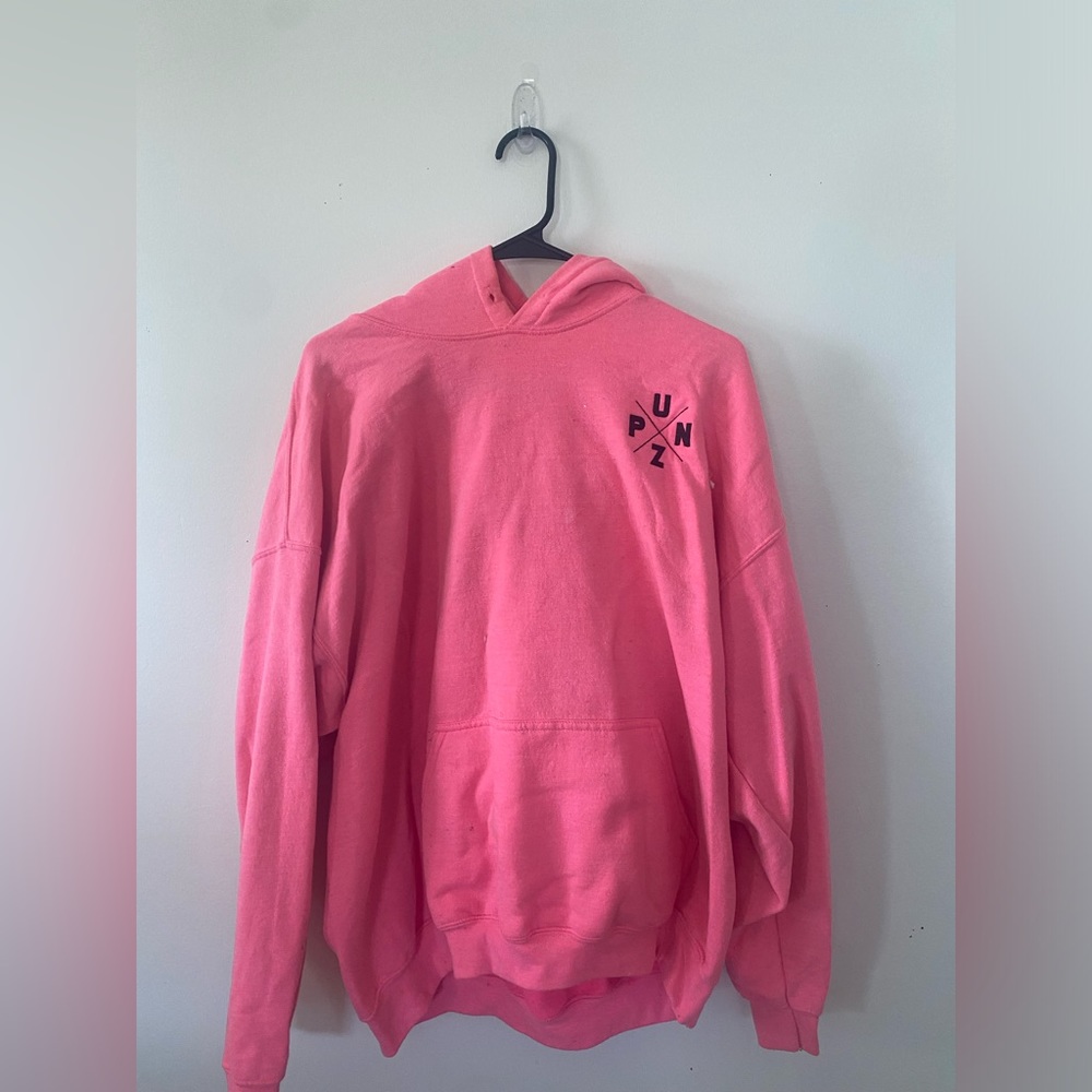 Punz Neon pink hoodie